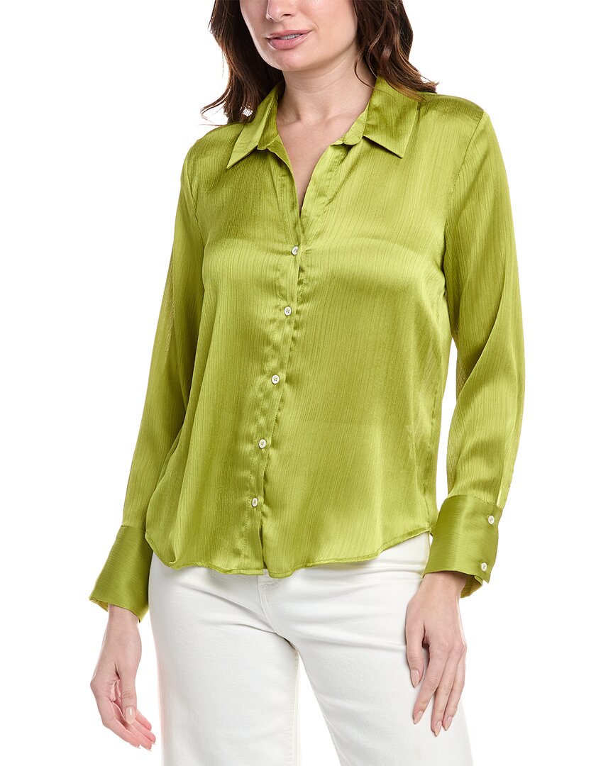 VINCE CAMUTO VINCE CAMUTO TEXTURED STRIPE BLOUSE