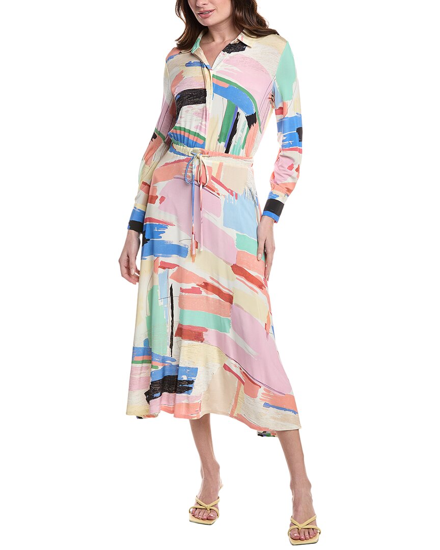 Shop Marella Pluto Midi Dress In White