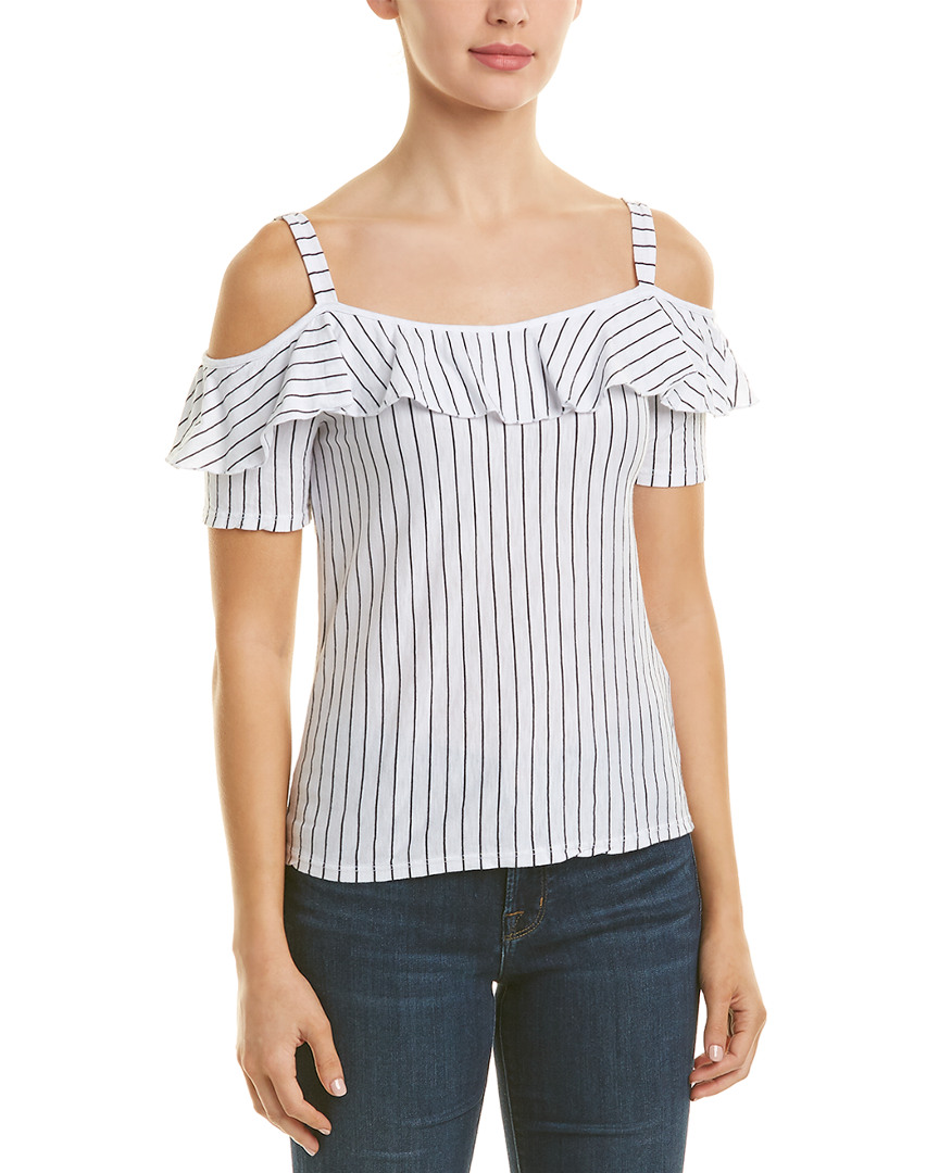 Image of Three Dots Big Sur Stripe Top