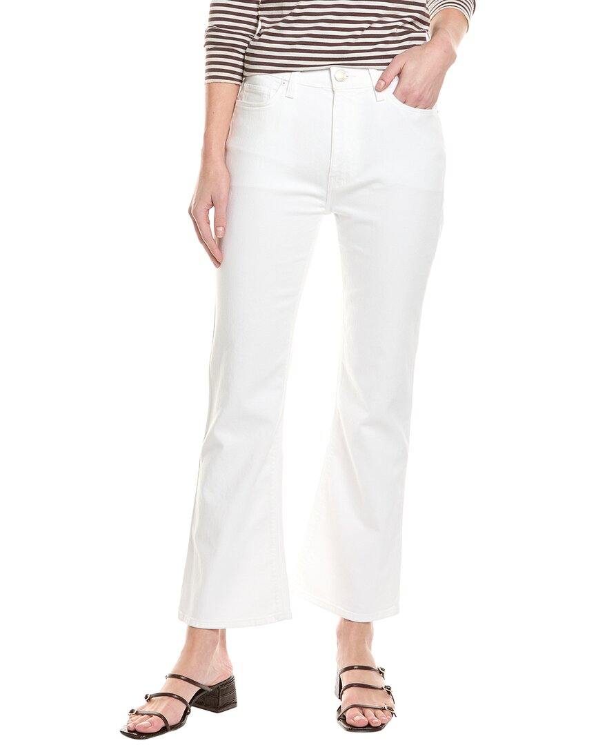 Hudson Jeans Barbara High-rise White Super Skinny Ankle Jean In White