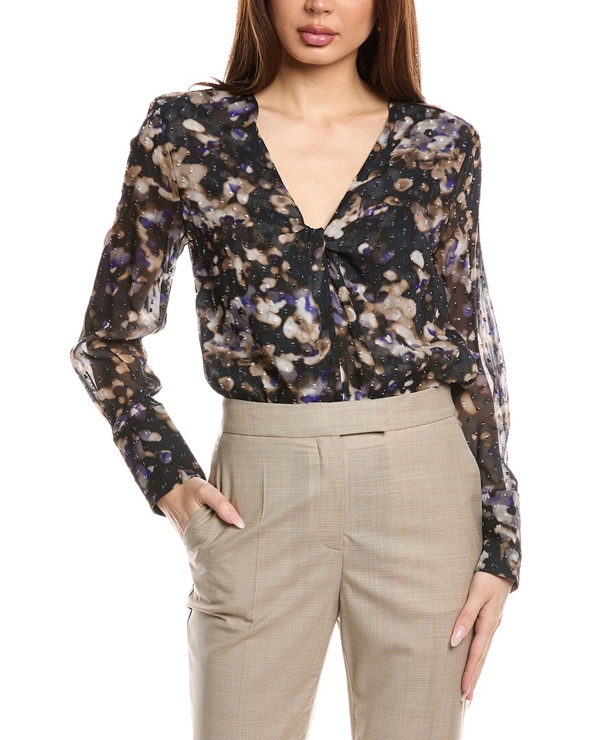 Hugo Boss Bidinta Blouse In Black
