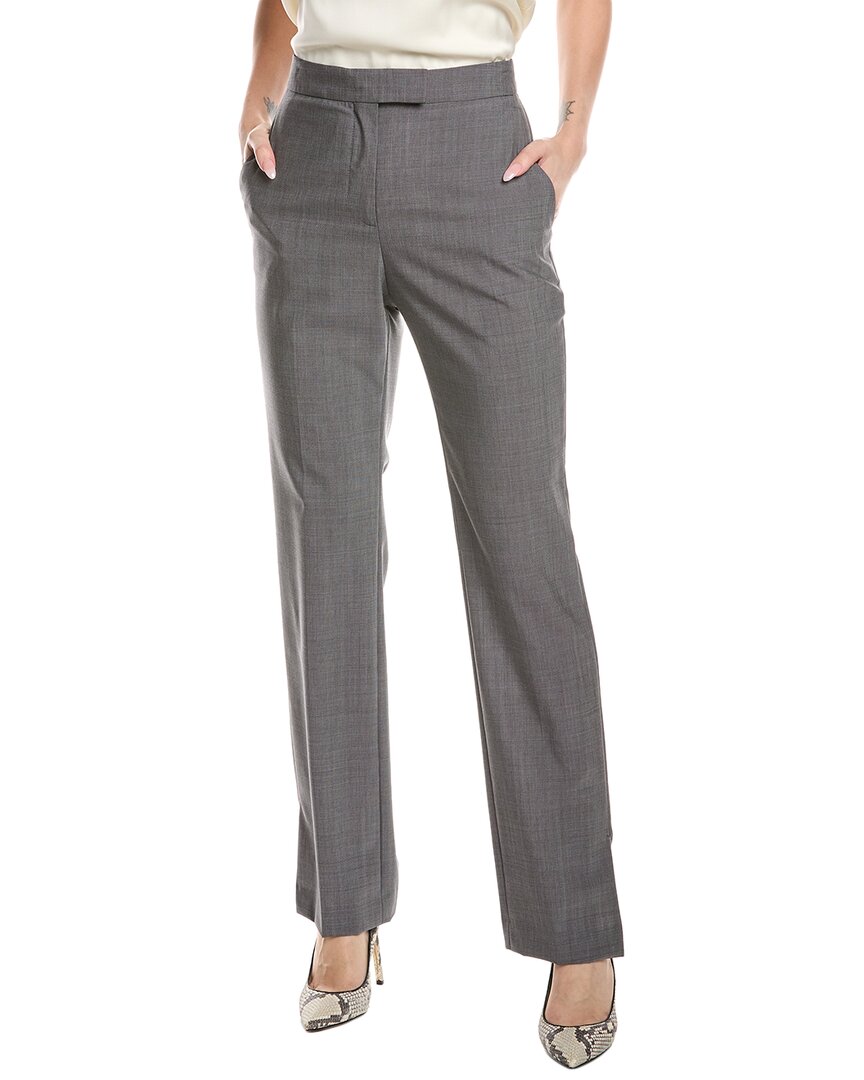 Hugo Boss Taleco 2 Wool-blend Trouser In Grey