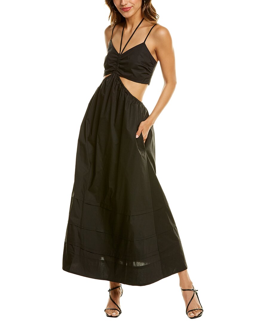 Nicholas Belen Cut-out Dress In Black