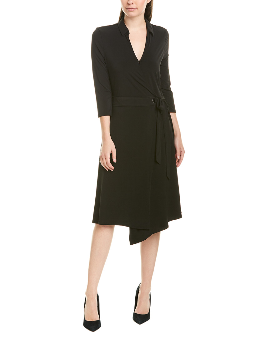 H Halston A-Line Dress Women's Black Xs | eBay