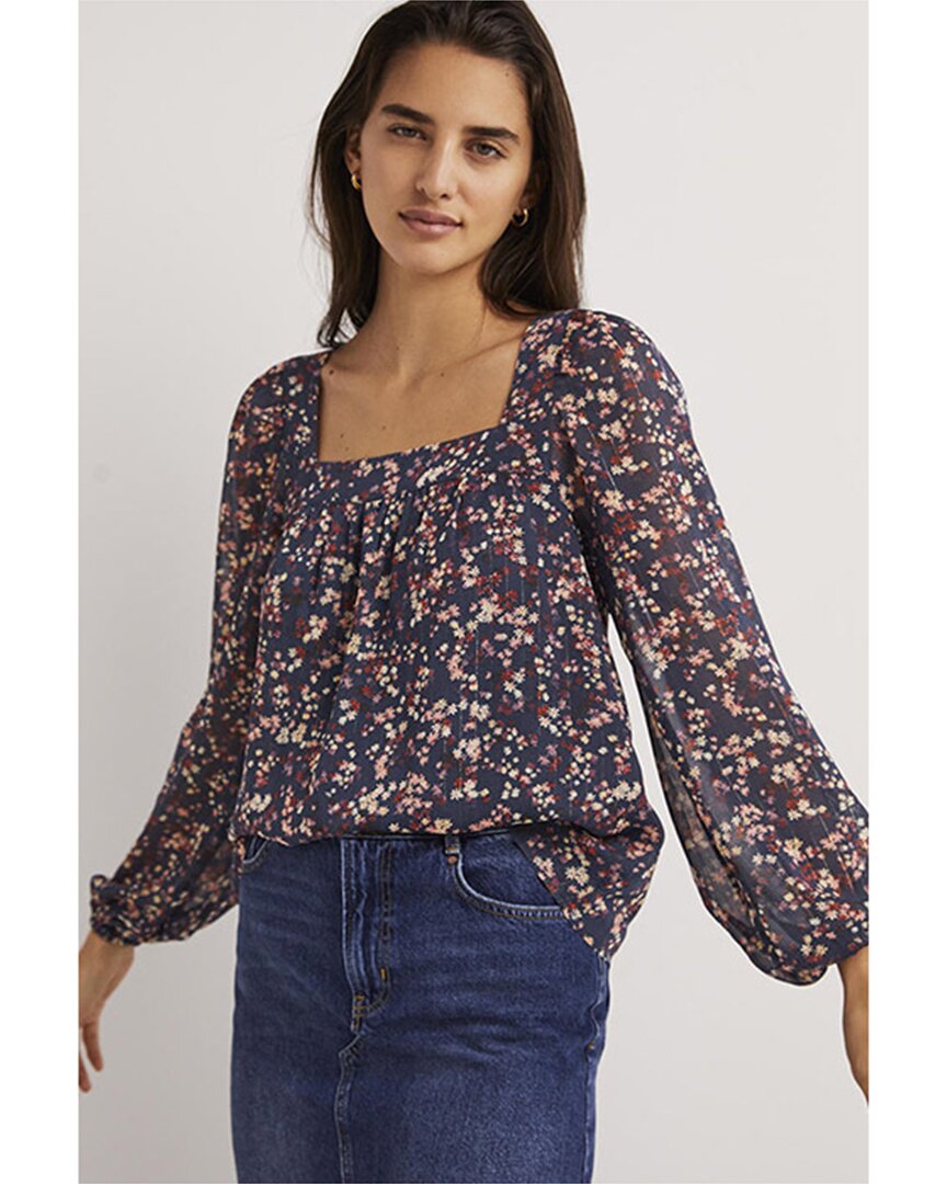 Shop Boden Square Neck Printed Top