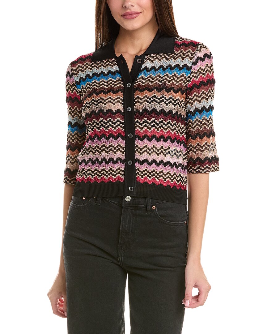 Missoni Polo Shirt In Black