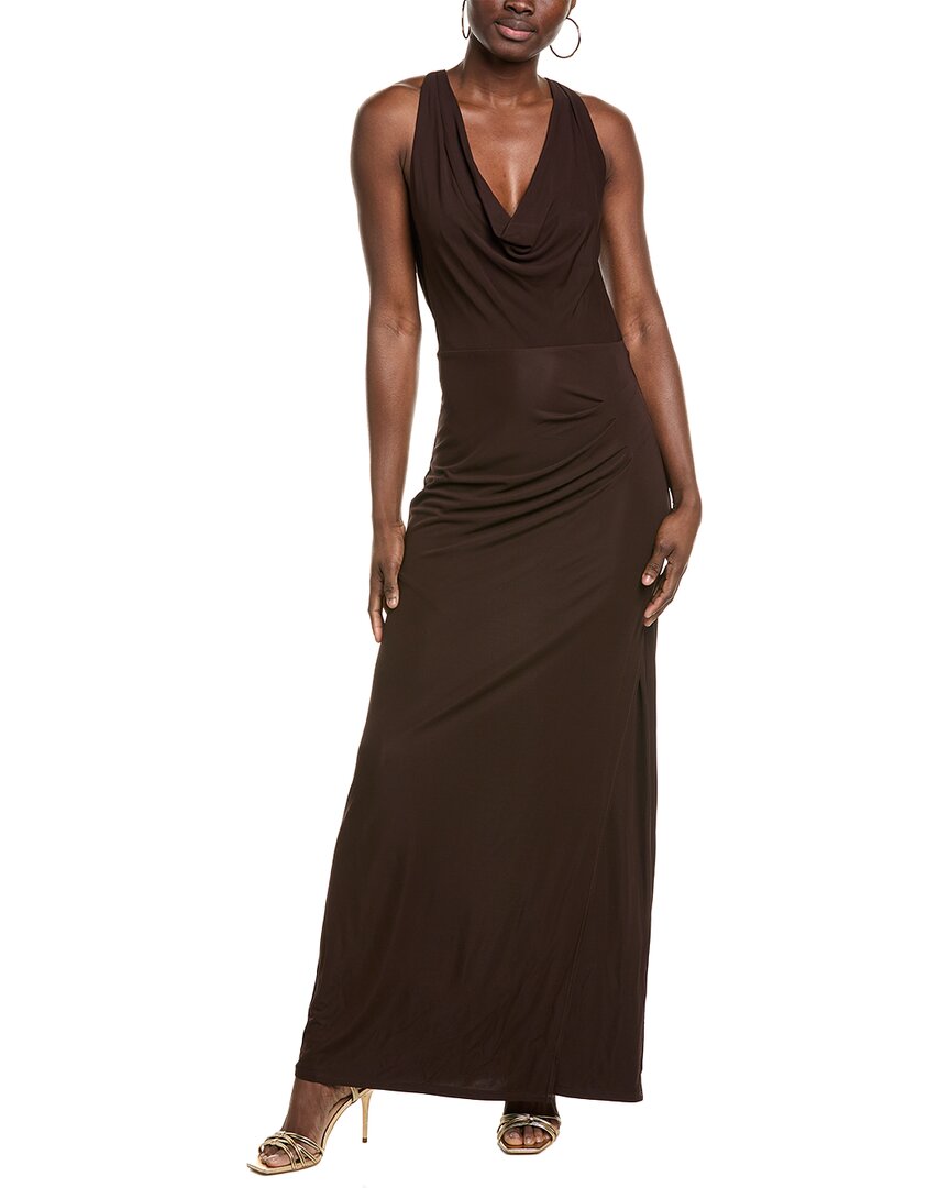 Simkhai Kosme Deep V-neck Gown