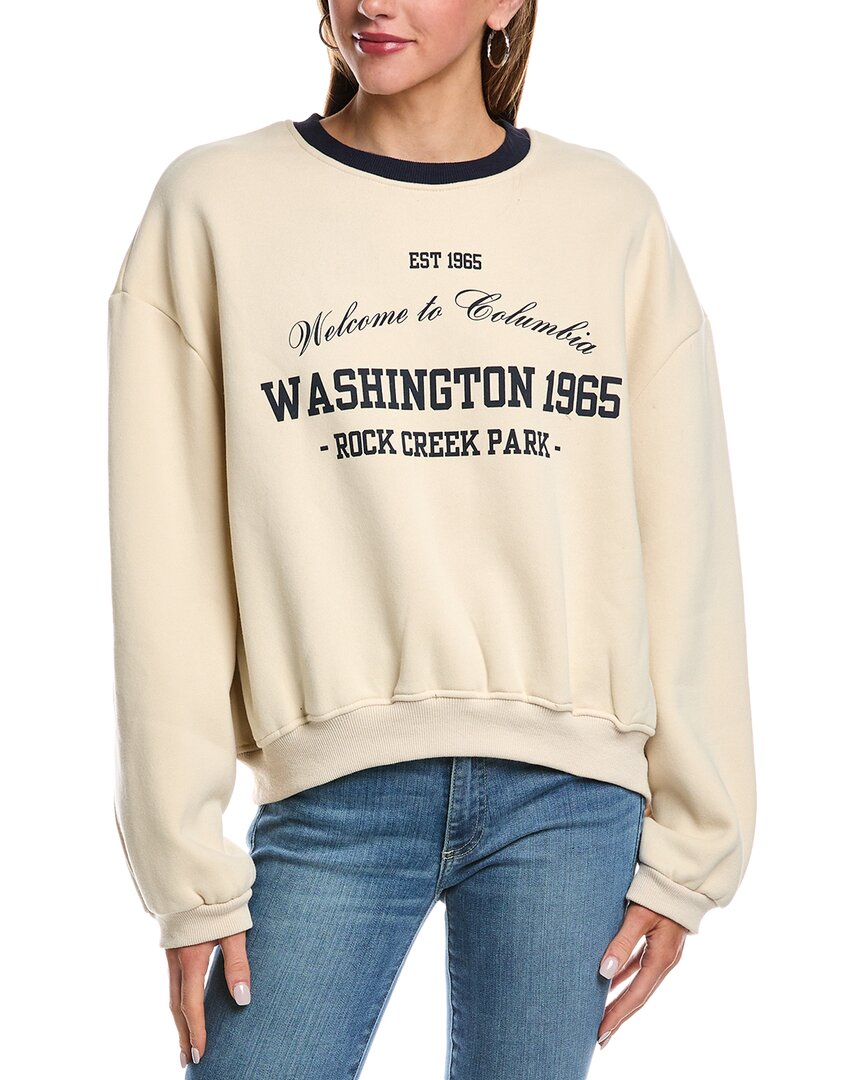 Lyra & Co Washington Pullover In Beige