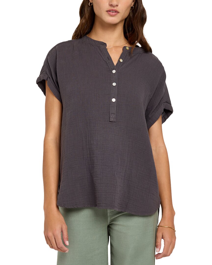 Faherty Dream Cotton Gauze Desmond Top