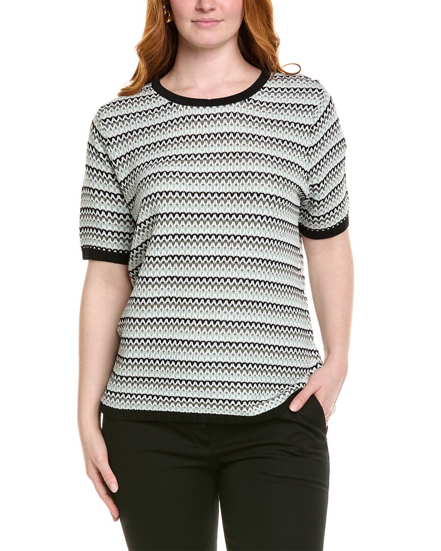 Anne Klein Plus Stitch Top