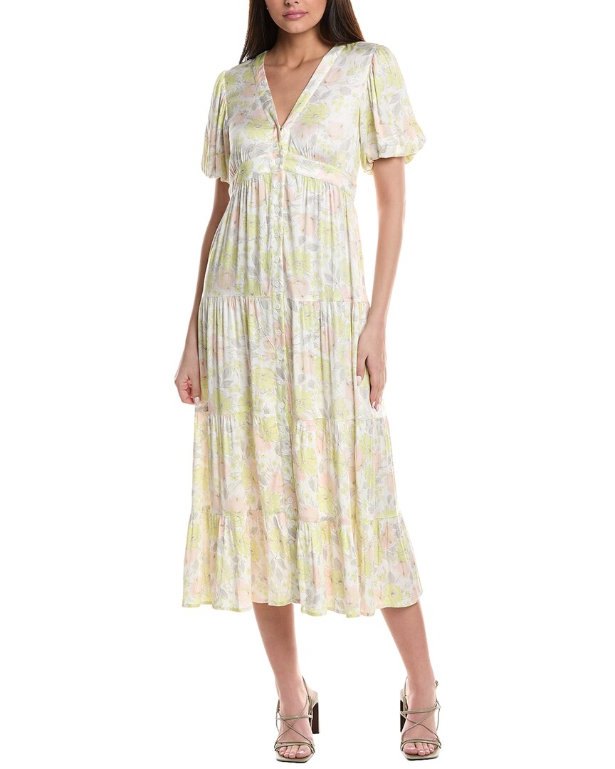Saltwater Luxe Leona Maxi Dress In Vanilla In White