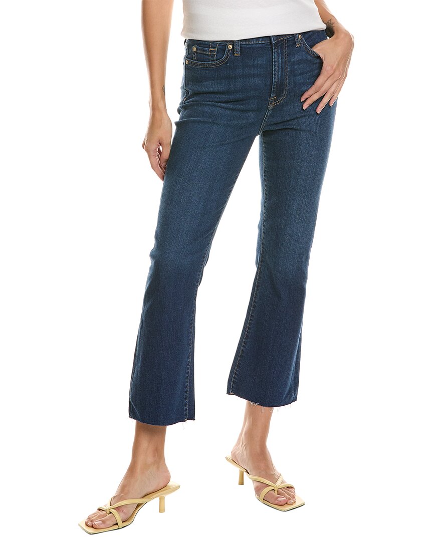 Shop 7 For All Mankind High-waist Slim Kick Opal Slim Jean