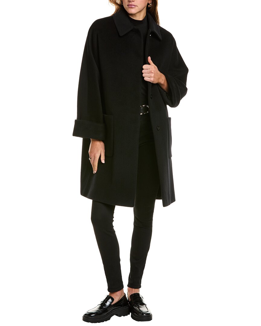 CINZIA ROCCA ICONS CINZIA ROCCA ICONS MEDIUM WOOL & CASHMERE-BLEND COAT 