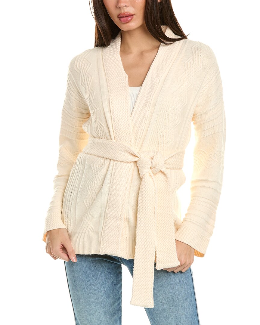 Shop To My Lovers Open Front Cardigan In Beige