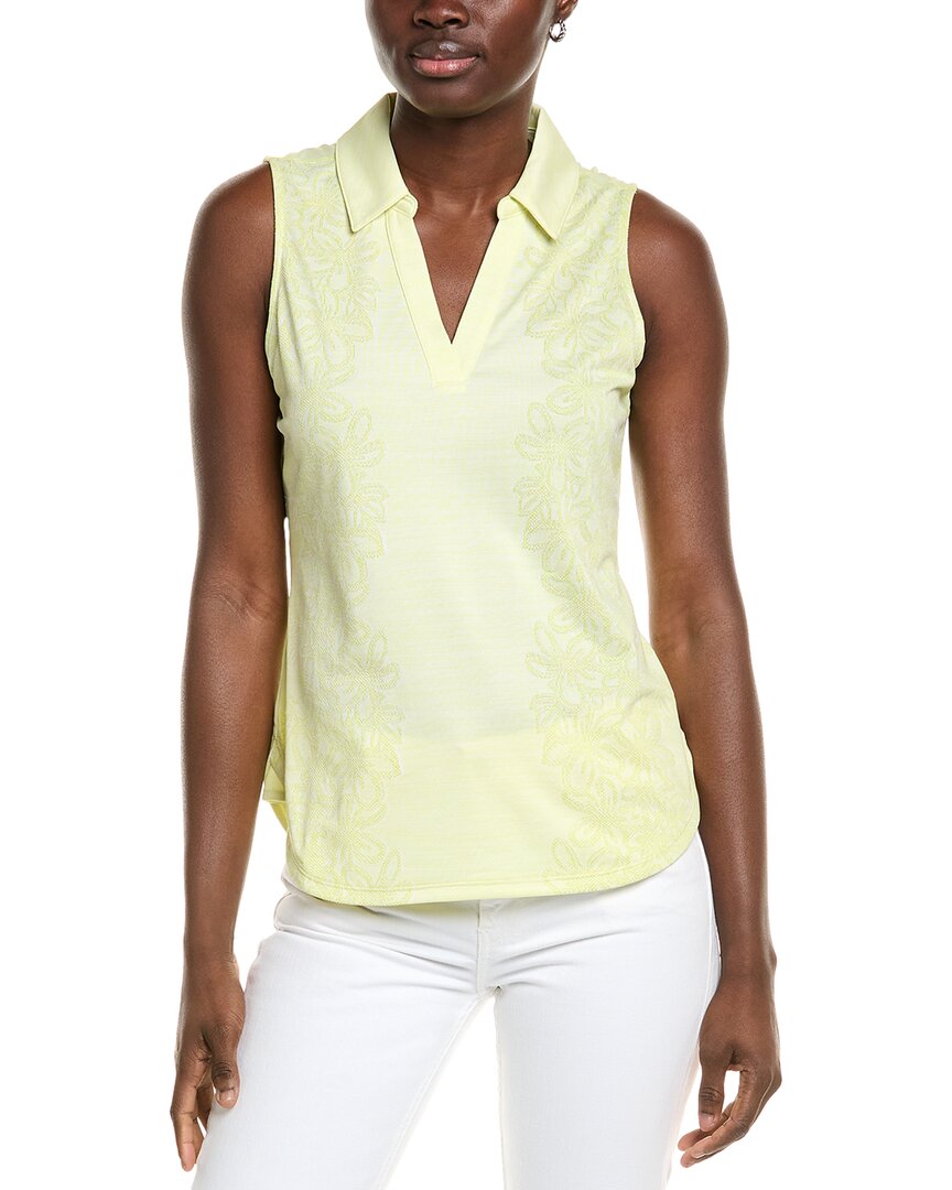 Tommy Bahama Palm Coast Floral Polo Shirt In Green