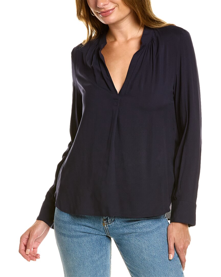 Zadig & Voltaire Tink Tunic Blouse In Blue