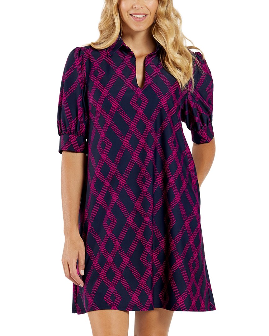 Jude Connally Emerson Swing Dress In Blue