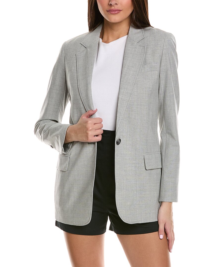 3.1 Phillip Lim Wool-blend Blazer In Grey