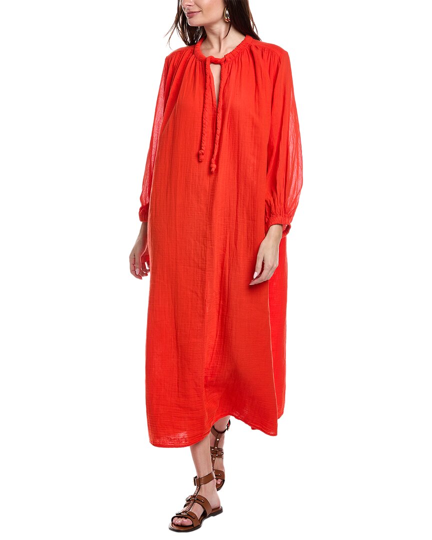 Shop Velvet By Graham & Spencer Carmella Maxi Dress In Red