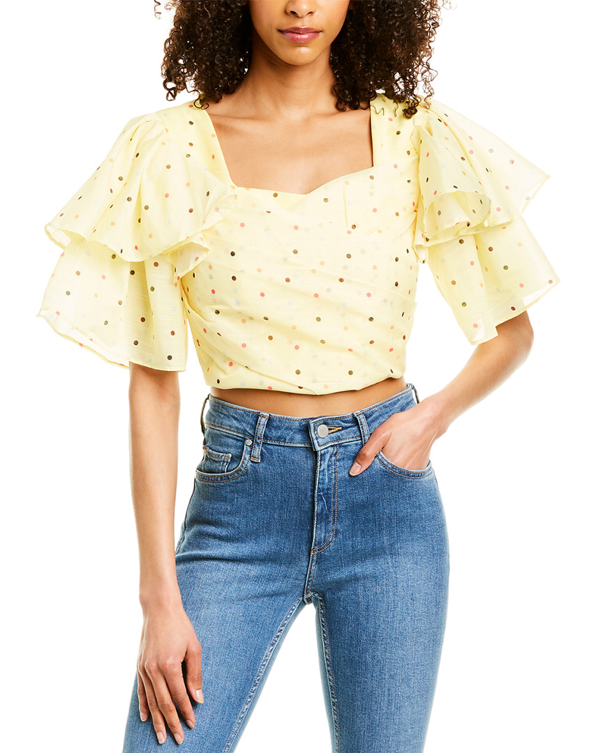 Image of Beulah Ruffle Top