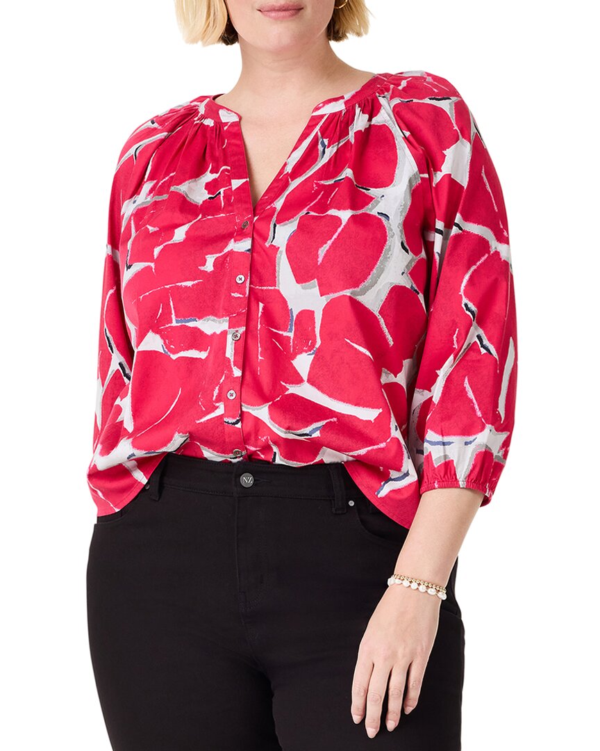NIC + ZOE NIC+ZOE PLUS BOLD PETALS SHIRT