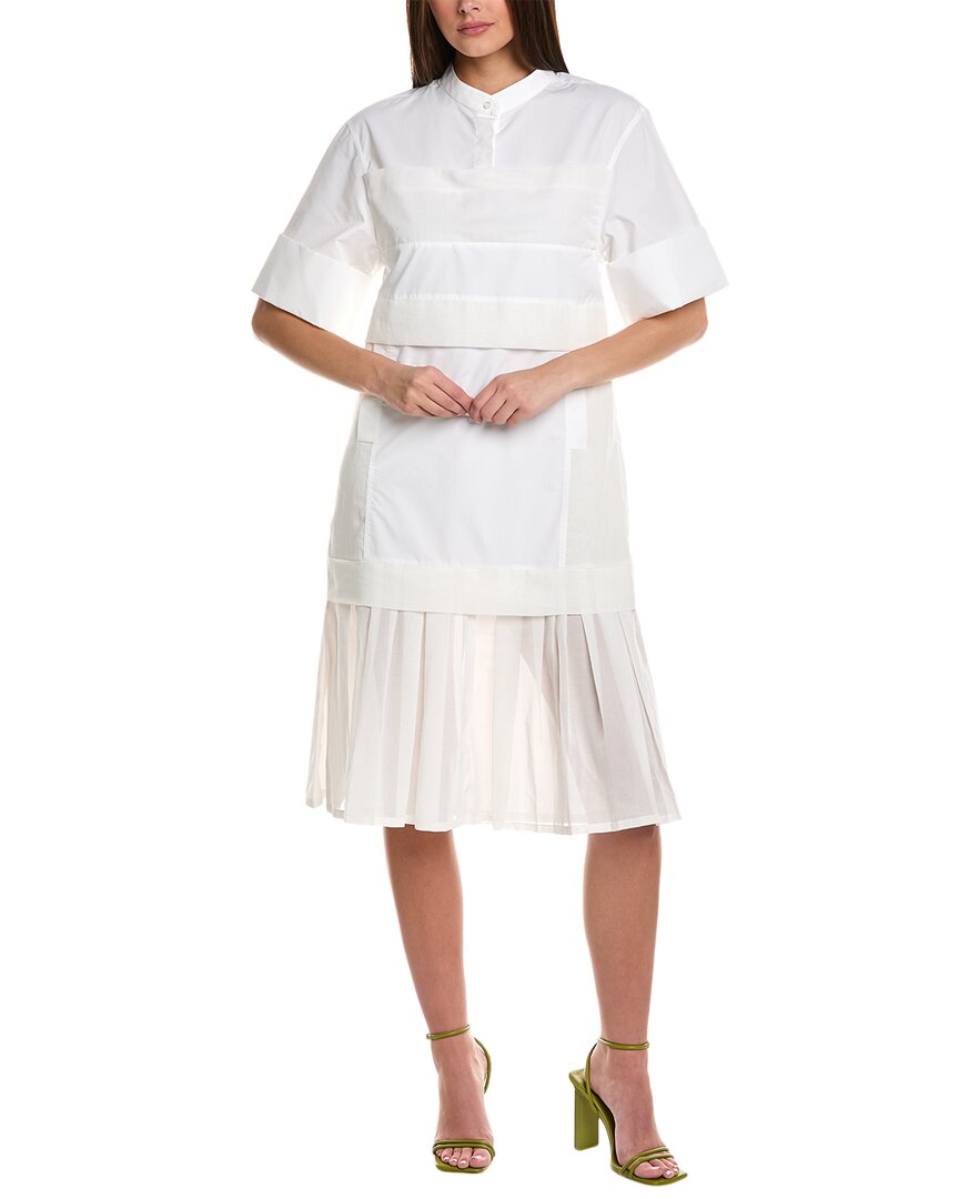 3.1 Phillip Lim Multimedia Dress In White