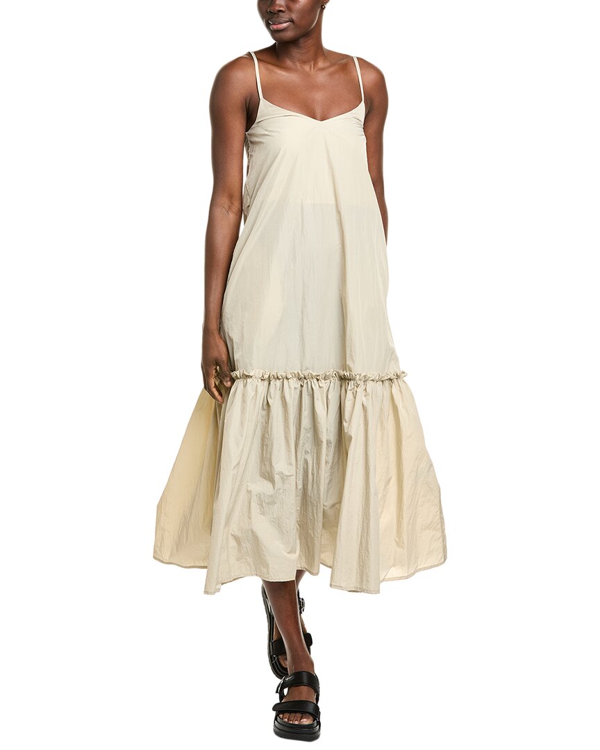 Alpha Studio Spallini Maxi Dress In Neutral