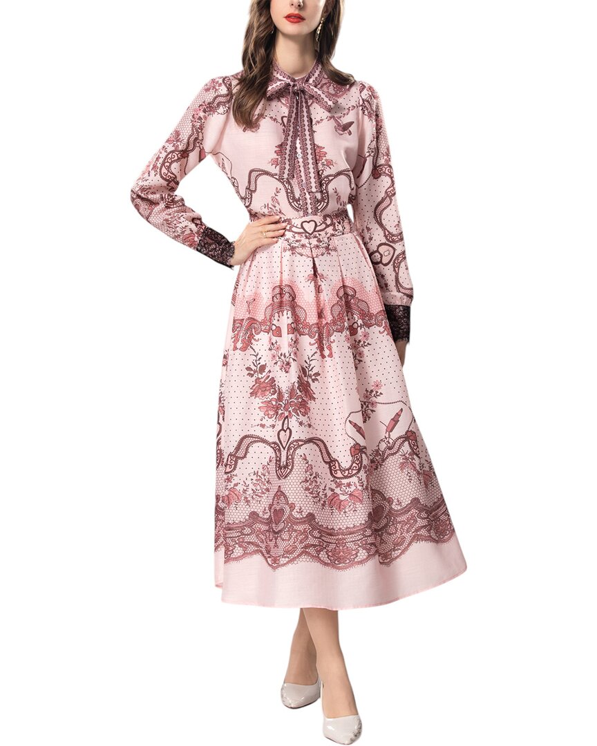 Burryco Shirt & Skirt Set