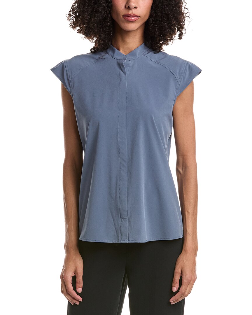 Nic + Zoe Nic+zoe Tech Stretch Snap Neck Tank Top