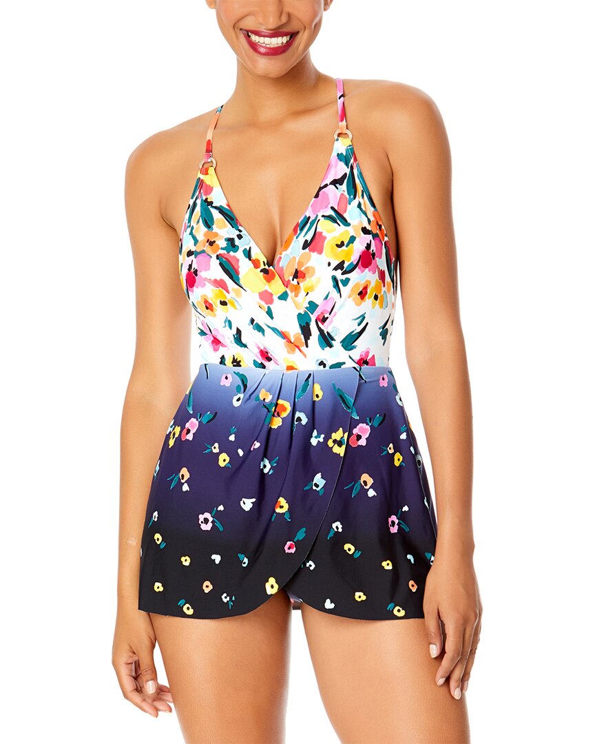 ANNE COLE ANNE COLE SURPLICE MAILLOT SWIMDRESS