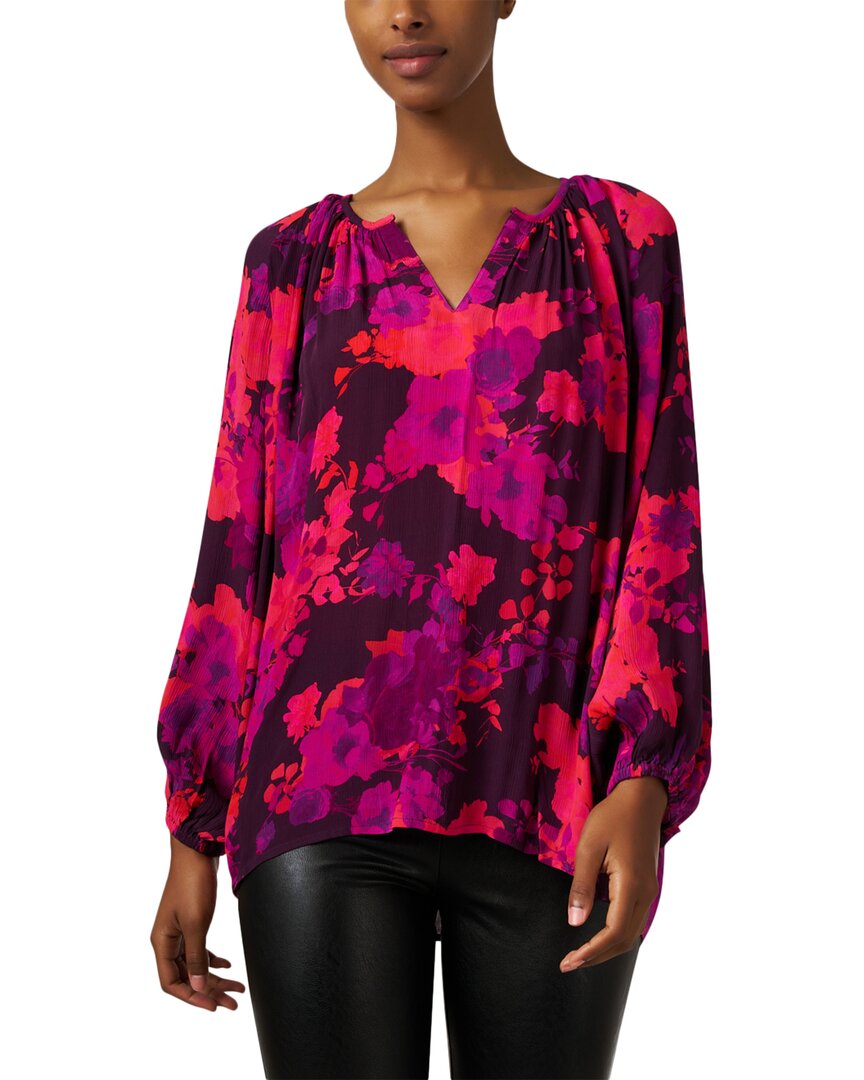 Megan Park Rosetta Floral Print Shirt