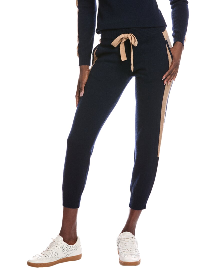 Scott & Scott London Angelina Cashmere Jogger In Brown
