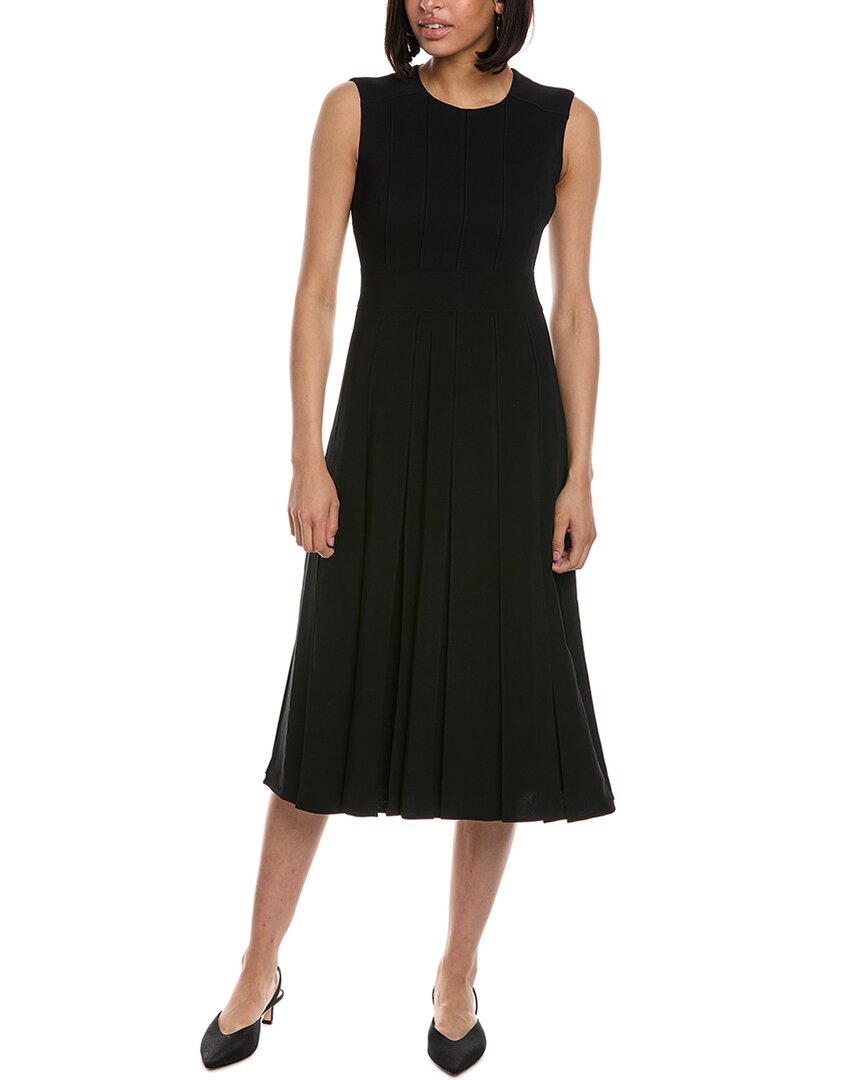 Burberry Aria Polyester Dress In Black