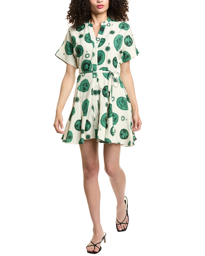 Colette Rose Godet Shirtdress