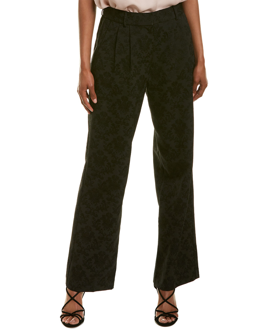 French Connection Jacquard Pant Women's Black 0 | eBay