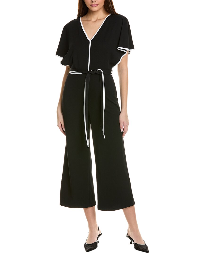 JOSEPH RIBKOFF JOSEPH RIBKOFF FLUTTER SLEEVE JUMPSUIT
