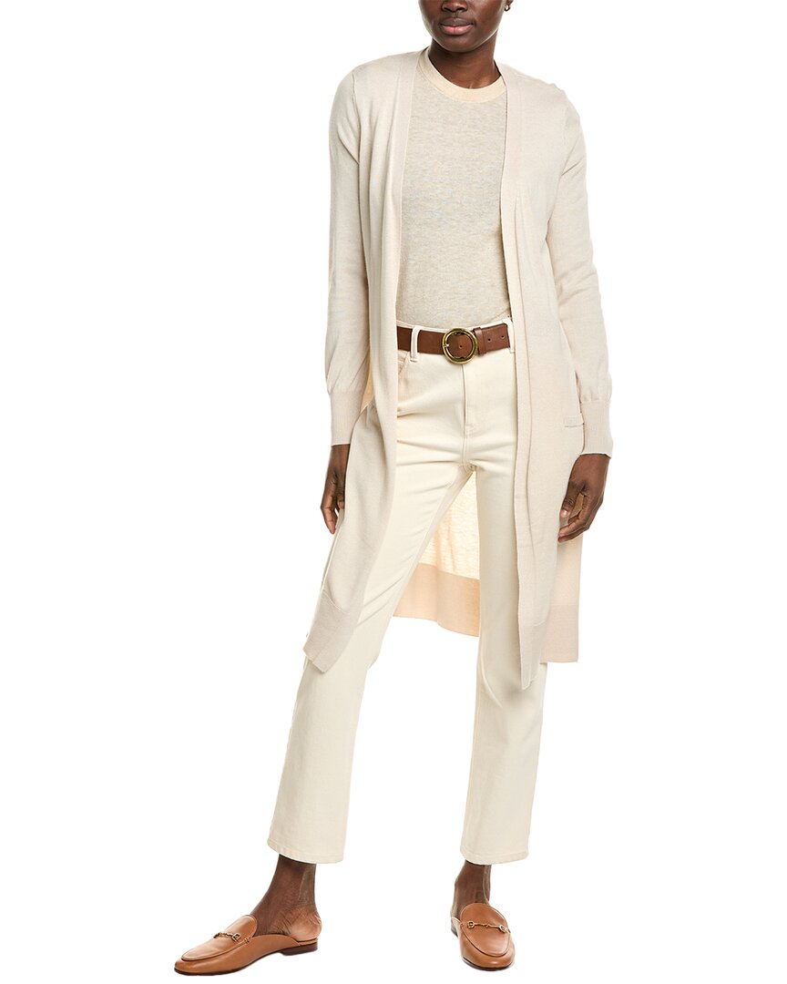 Elie By Elie Tahari Full-length Open Front Cardigan