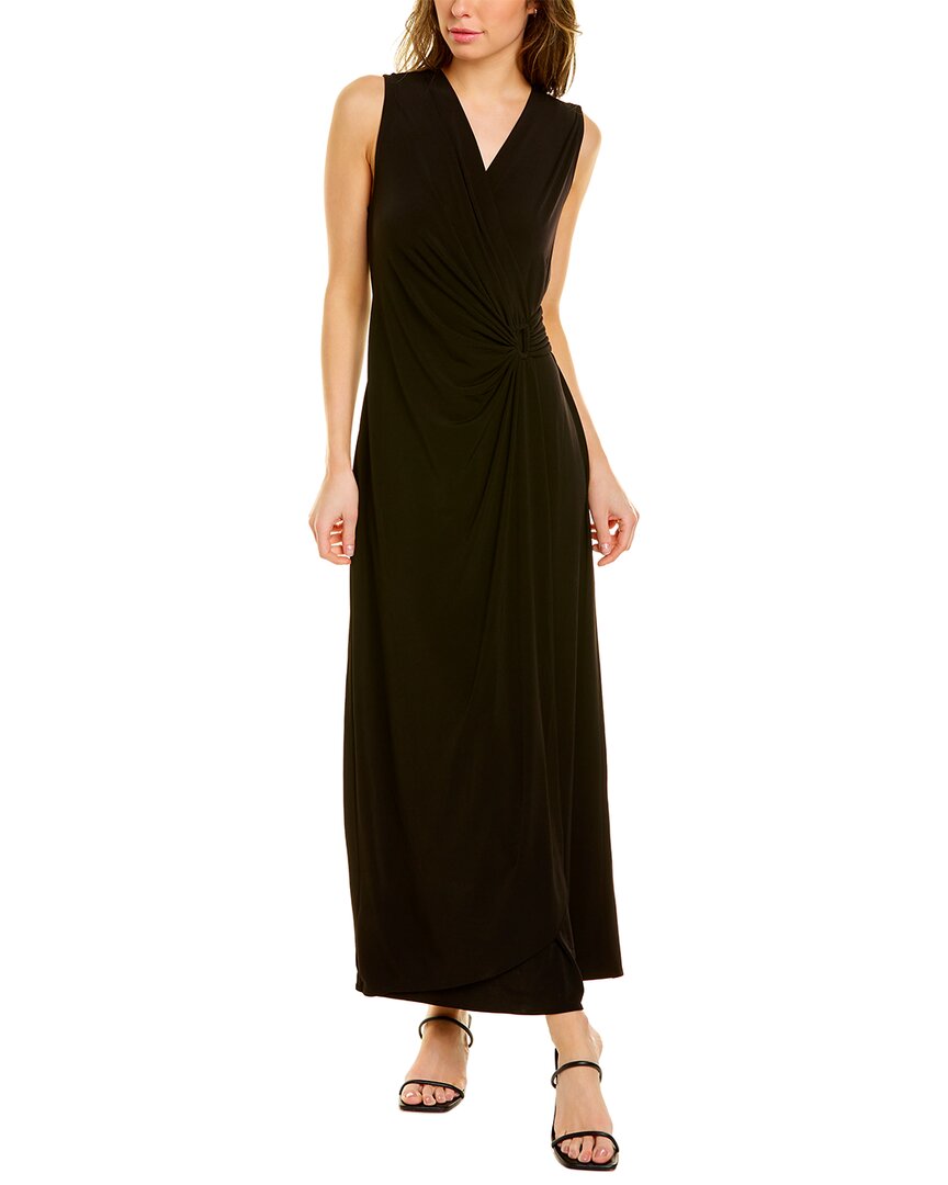 Tommy Bahama Clara Faux Wrap Maxi Dress In Black