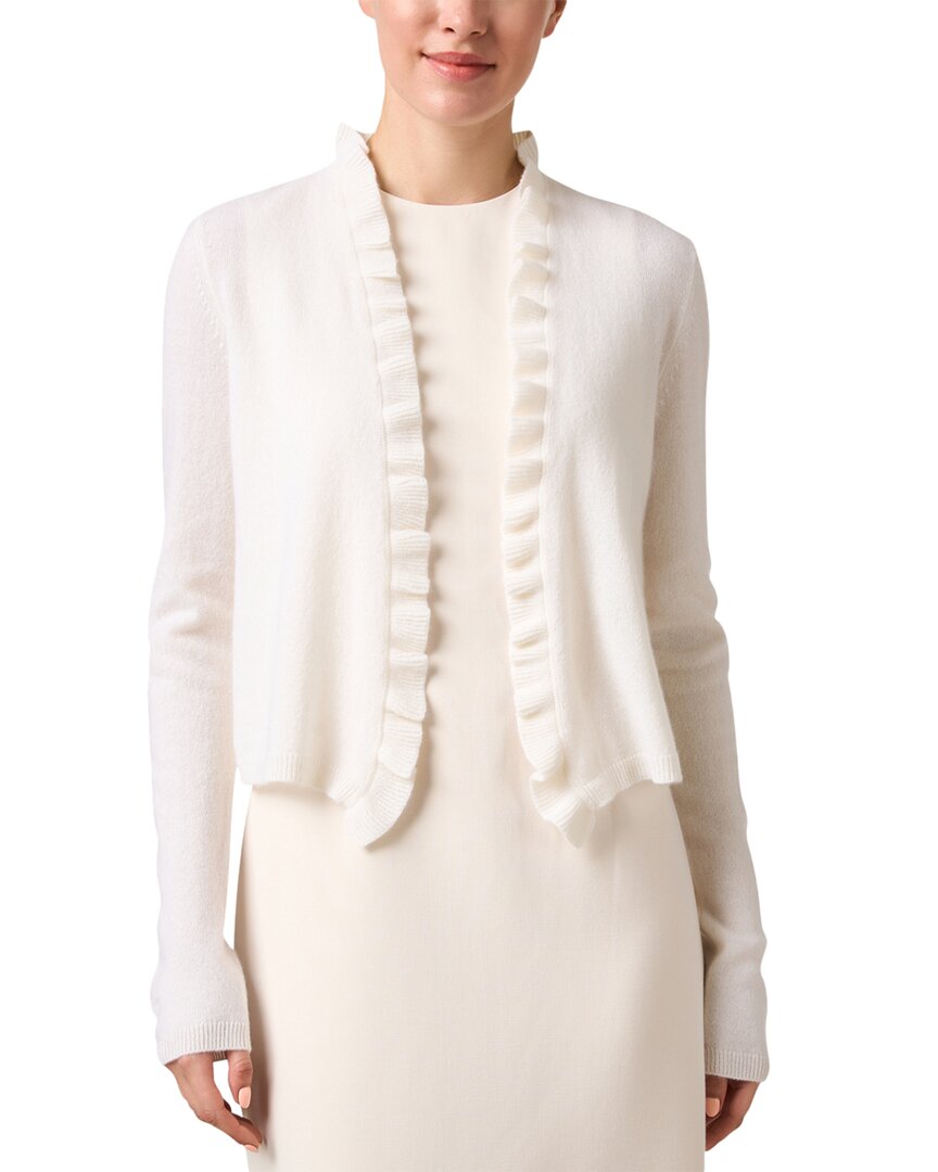 KINROSS KINROSS CROPPED WOOL-BLEND CARDIGAN
