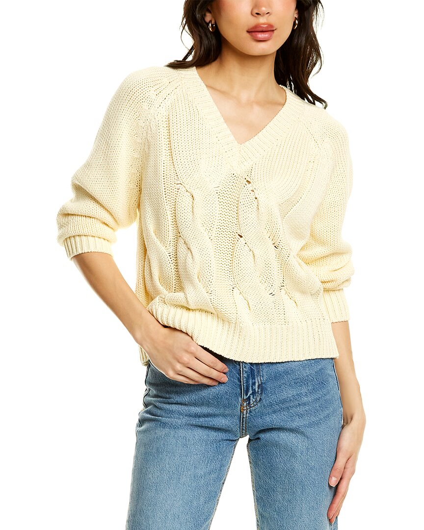 525 america cable v-neck sweater