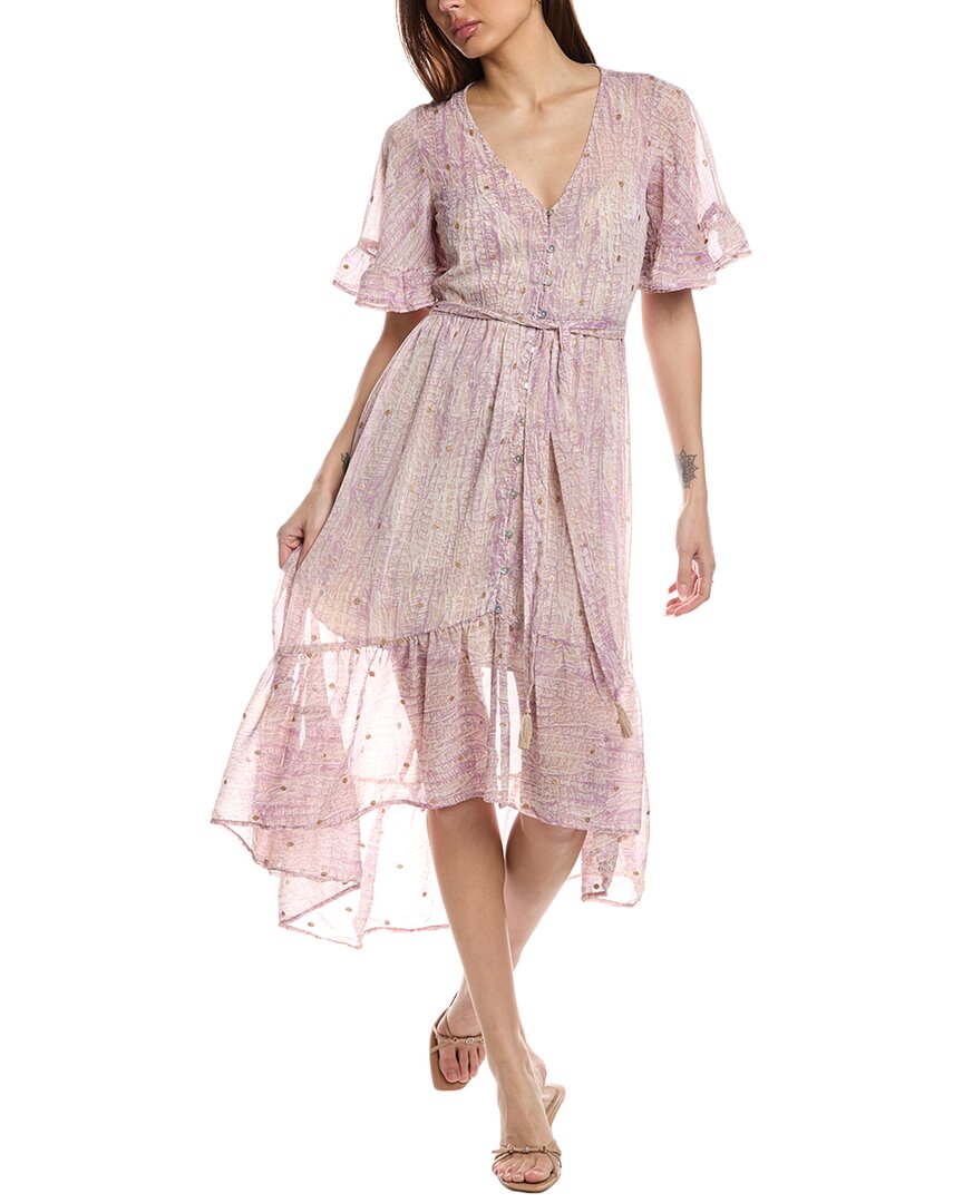 LOVESTITCH LOVESTITCH HIGH-LOW MIDI DRESS 
