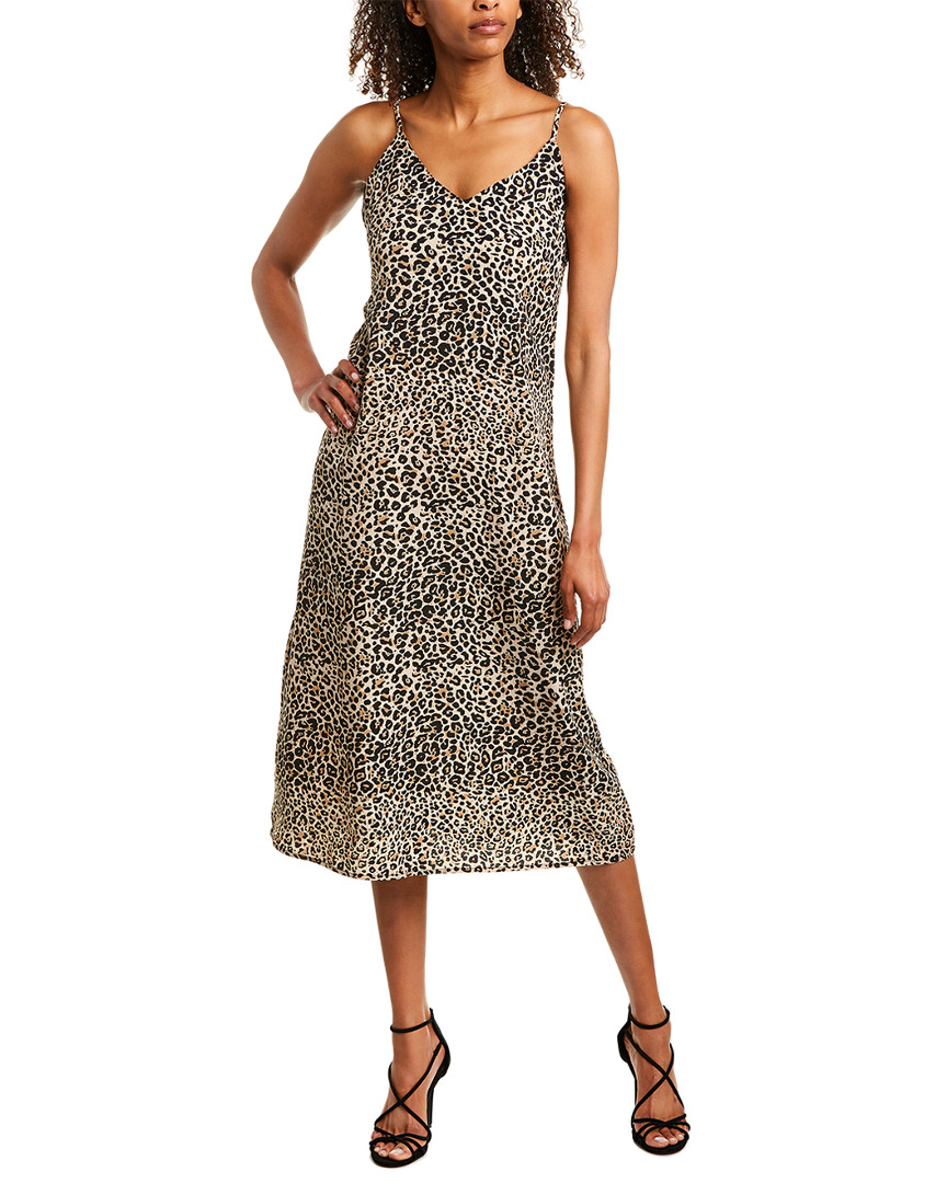 Image of Emory Park Animal Print Midi Dress