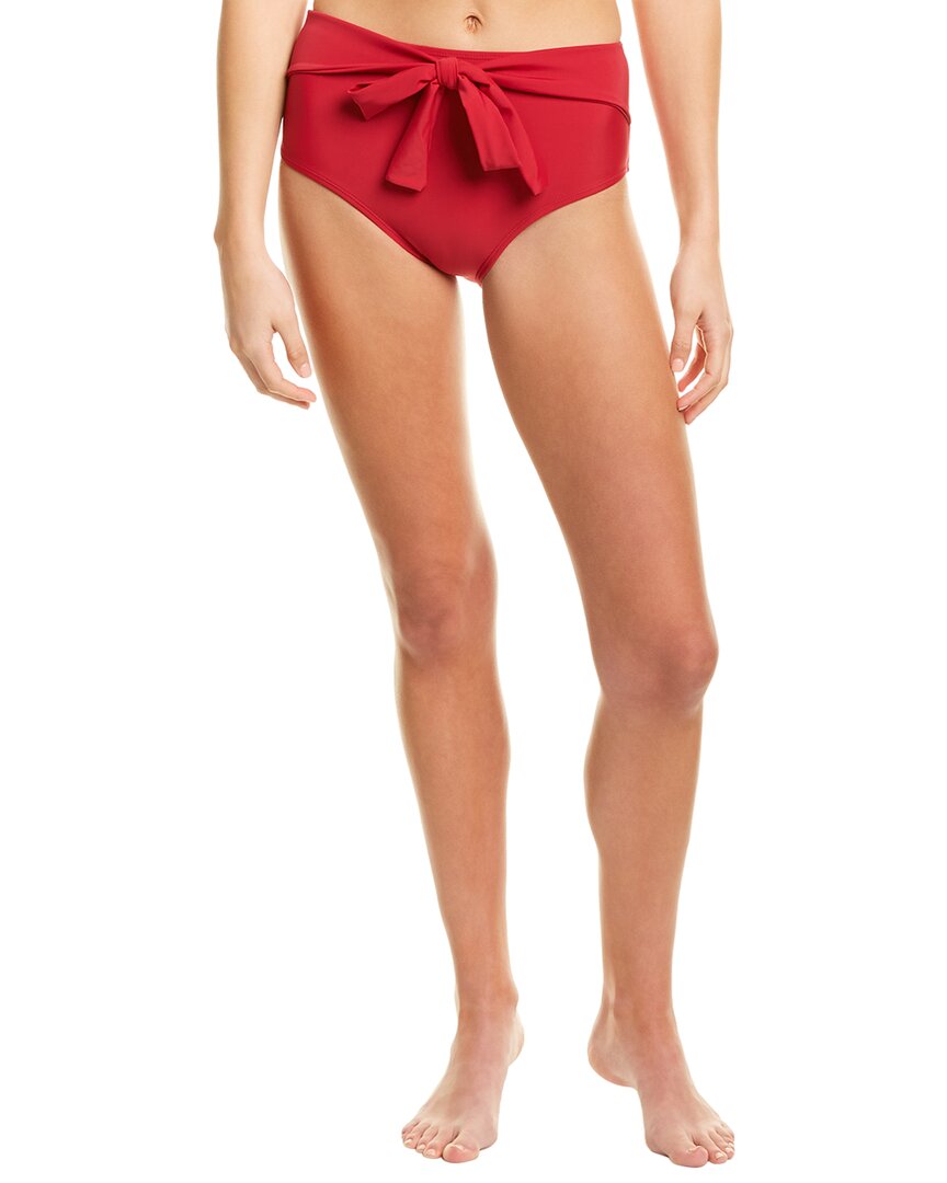 Shop Andrea Iyamah Maven Bikini Bottom In Red
