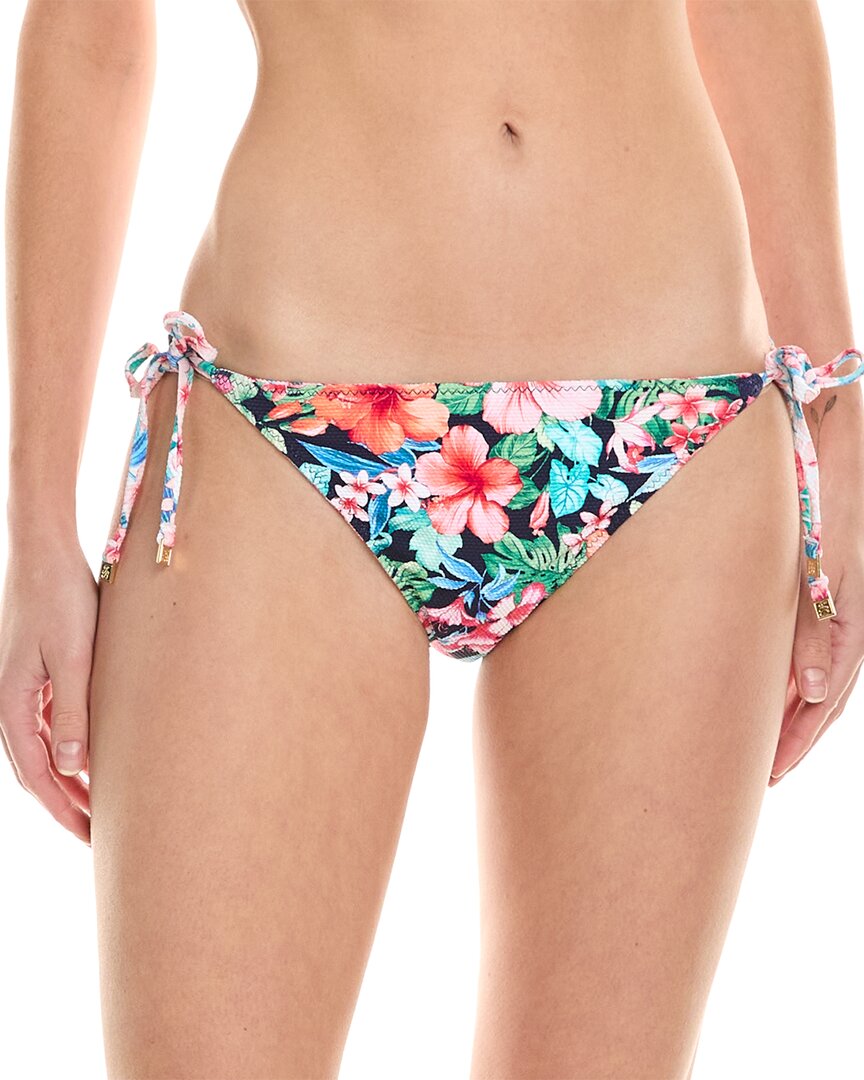 TOMMY BAHAMA TOMMY BAHAMA ISLAND CAYS FLORA REVERSIBLE STRING BIKINI BOTTOM
