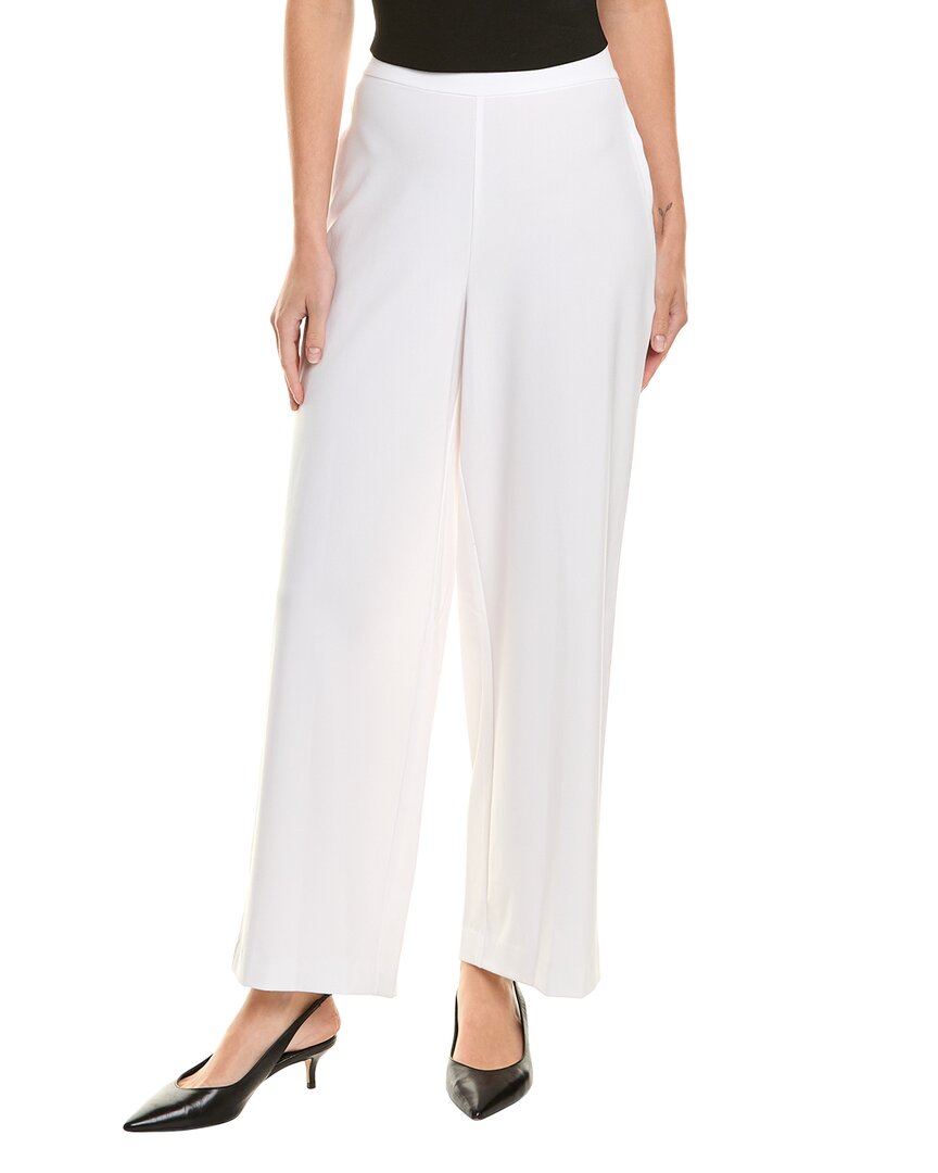 Vince Camuto Lace Stripe Pants In White