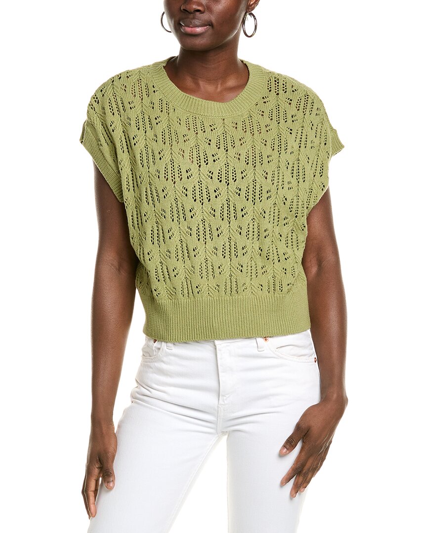 Cece Pointelle Sweater