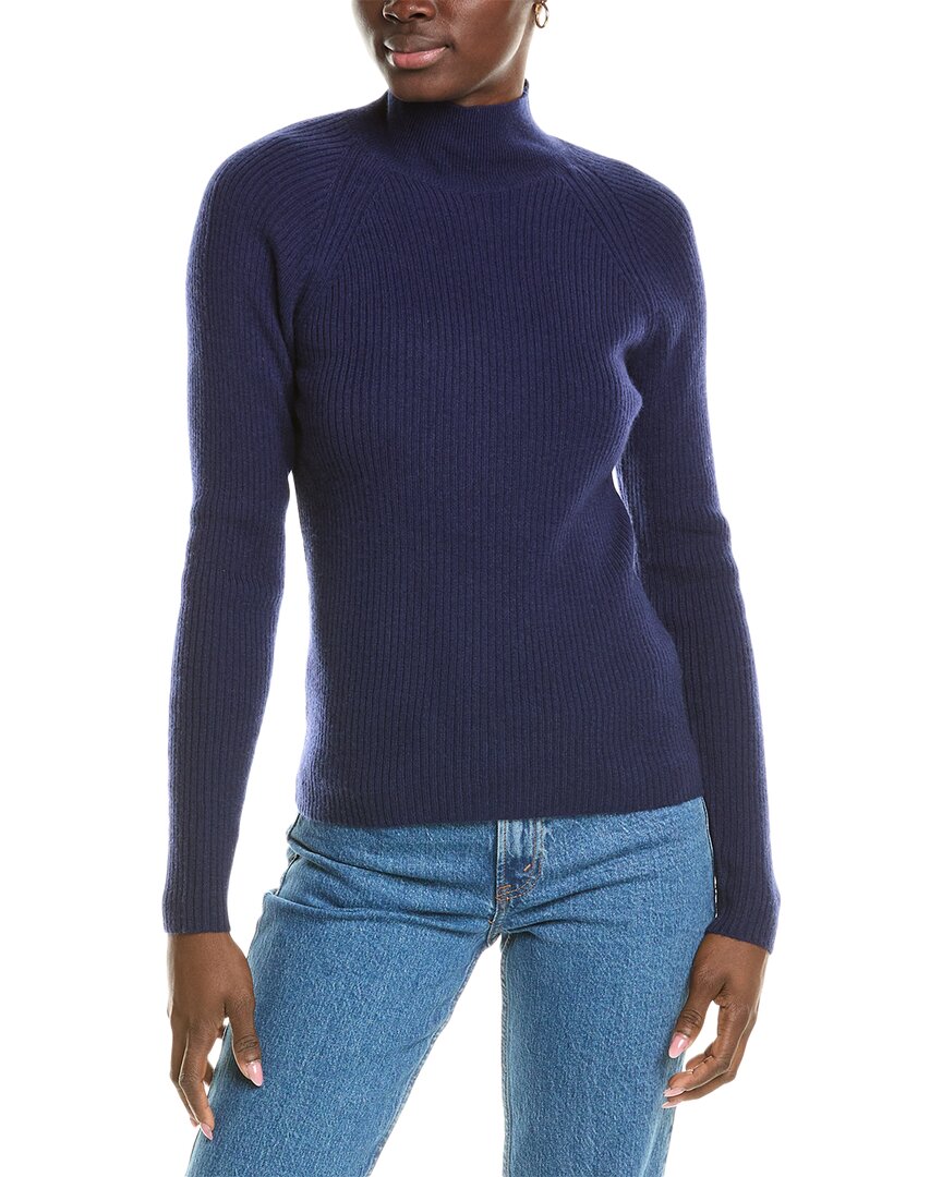 Shop Brodie Cashmere Wool & Cashmere-blend Skinny Mock Neck Jumper