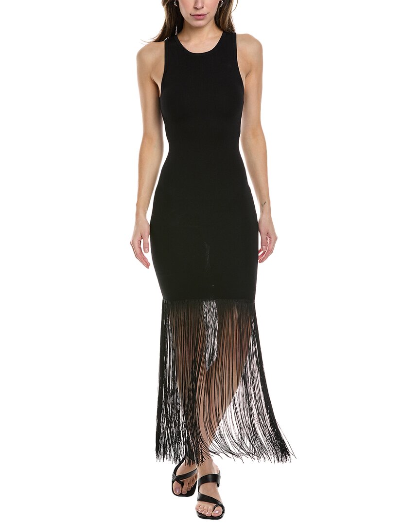 Shop Bardot Tassel Sheath Dress In Black