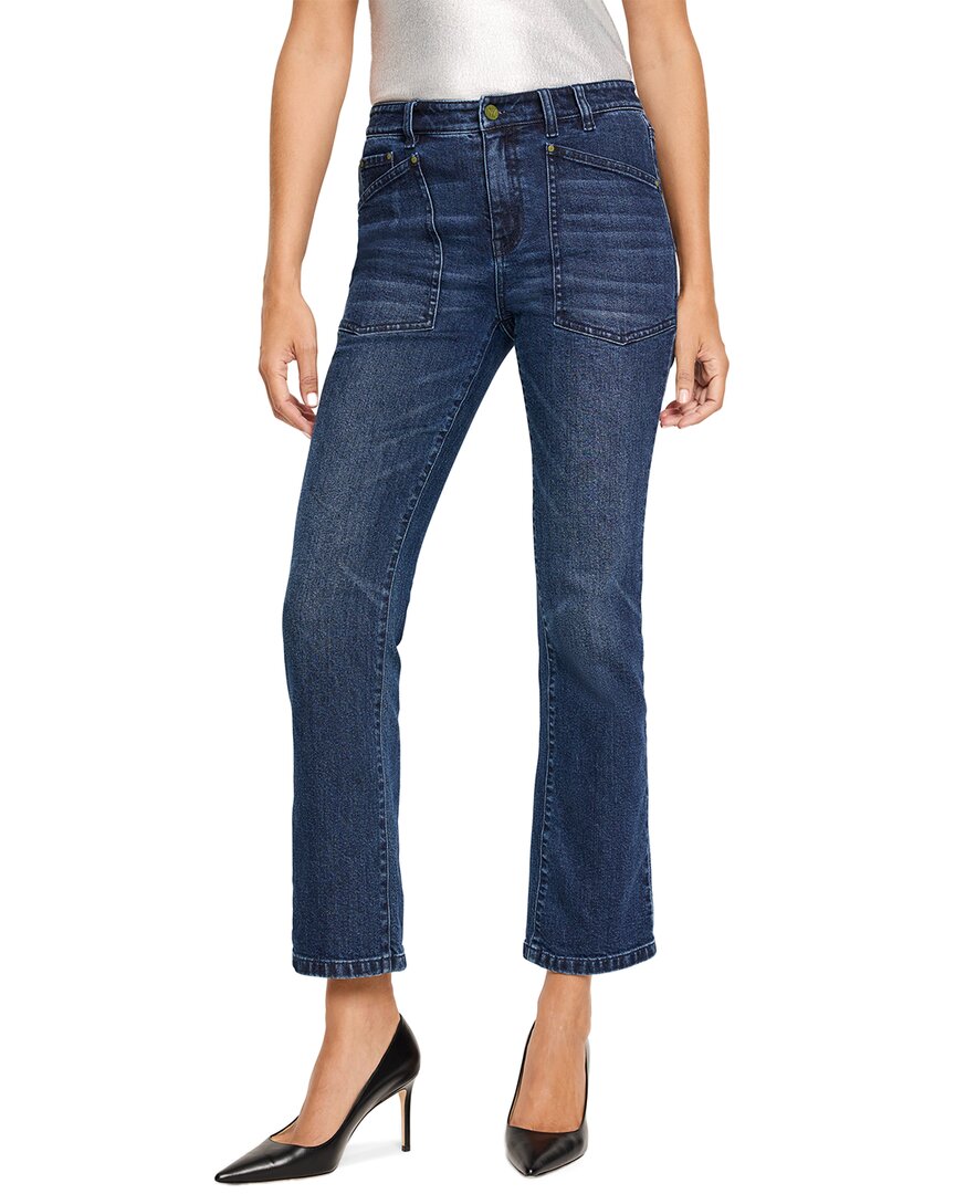 Nic + Zoe Nic+zoe High Rise Bootcut Jeans In Marine