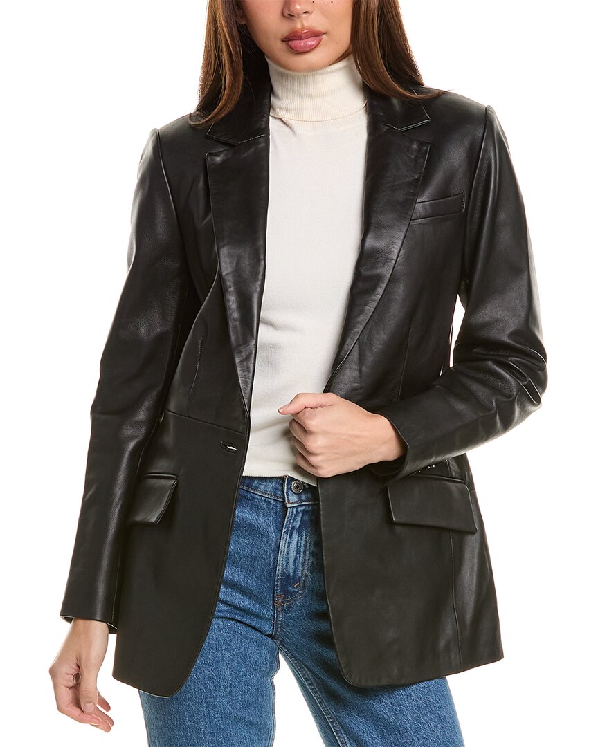 WALTER BAKER WALTER BAKER MIA LEATHER BLAZER 